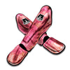 Pink Tie Dye Print Muay Thai Shin Guard-grizzshop