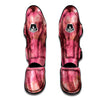 Pink Tie Dye Print Muay Thai Shin Guard-grizzshop