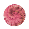 Pink Tie Dye Print Round Rug-grizzshop