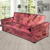 Pink Tie Dye Print Sofa Cover-grizzshop