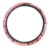 Pink Tie Dye Print Steering Wheel Cover-grizzshop