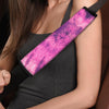 Pink Tie Dye Seat Belt Cover-grizzshop