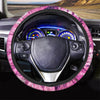 Pink Tie Dye Steering Wheel Cover-grizzshop