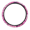 Pink Tie Dye Steering Wheel Cover-grizzshop