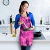 Pink Tie Dye Women's Apron-grizzshop