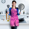 Pink Tie Dye Women's Apron-grizzshop