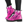 Pink Tie Dye Women's Boots-grizzshop