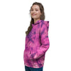 Pink Tie Dye Women's Hoodie-grizzshop