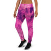 Pink Tie Dye Women's Joggers-grizzshop