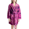 Pink Tie Dye Women's Robe-grizzshop