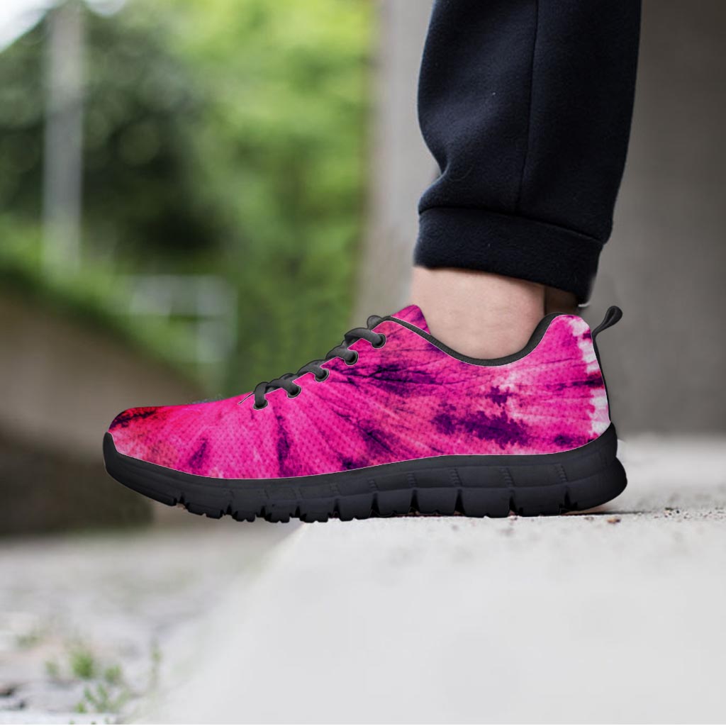 Pink Tie Dye Women's Sneakers-grizzshop