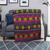 Pink Tribal Aztec Grunge Blanket-grizzshop