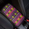 Pink Tribal Aztec Grunge Car Console Cover-grizzshop