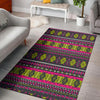 Pink Tribal Aztec Grunge Floor Mat-grizzshop