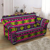 Pink Tribal Aztec Grunge Loveseat Cover-grizzshop