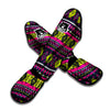 Pink Tribal Aztec Grunge Muay Thai Shin Guard-grizzshop