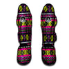 Pink Tribal Aztec Grunge Muay Thai Shin Guard-grizzshop