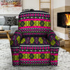 Pink Tribal Aztec Grunge Recliner Cover-grizzshop