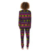 Pink Tribal Aztec Grunge Women's Pajamas-grizzshop