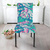 Pink Tropical Palm Leaves Hawaiian Pattern Print Chair Cover-grizzshop