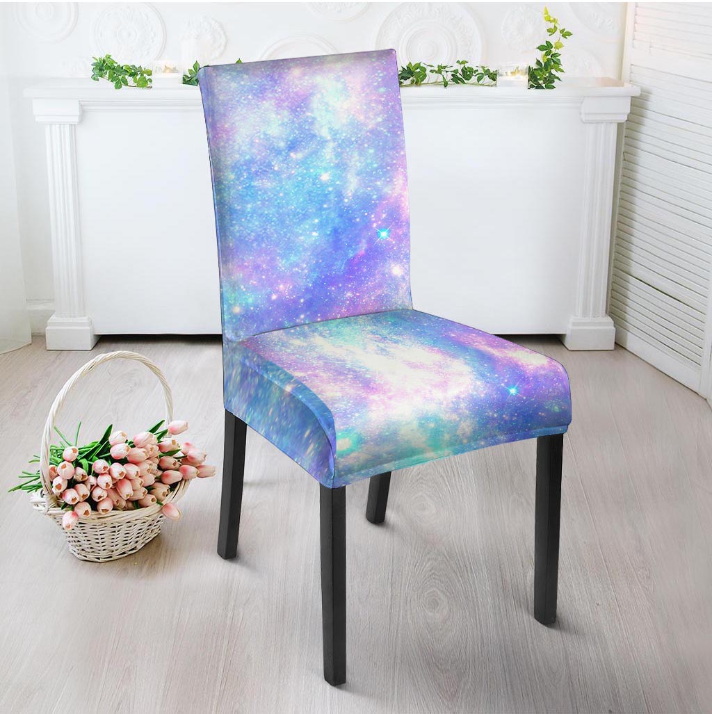 Pink and Blue Galaxy Space Chair Cover-grizzshop
