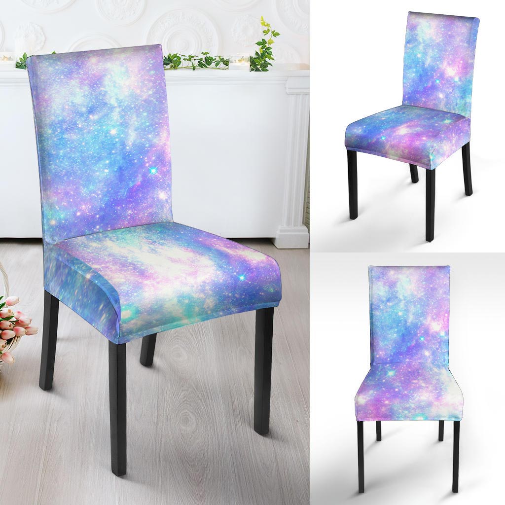 Pink and Blue Galaxy Space Chair Cover-grizzshop
