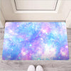 Pink and Blue Galaxy Space Door Mat-grizzshop