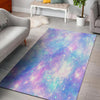 Pink and Blue Galaxy Space Floor Mat-grizzshop