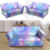 Pink and Blue Galaxy Space Loveseat Cover-grizzshop