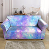 Pink and Blue Galaxy Space Loveseat Cover-grizzshop