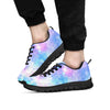 Pink and Blue Galaxy Space Men's Sneakers-grizzshop