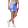 Pink and Blue Galaxy Space Mini Skirt-grizzshop