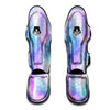 Pink and Blue Galaxy Space Muay Thai Shin Guard-grizzshop