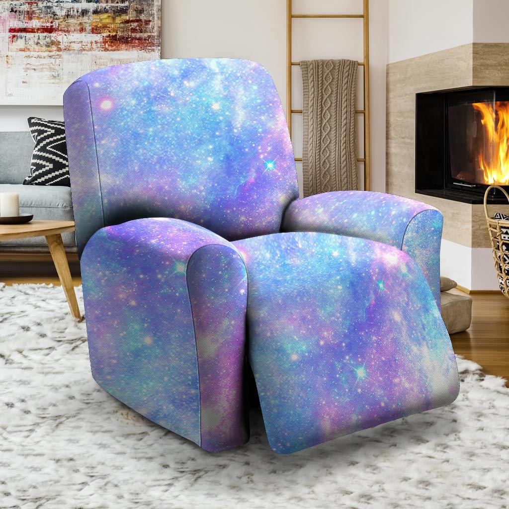 Pink and Blue Galaxy Space Recliner Cover-grizzshop