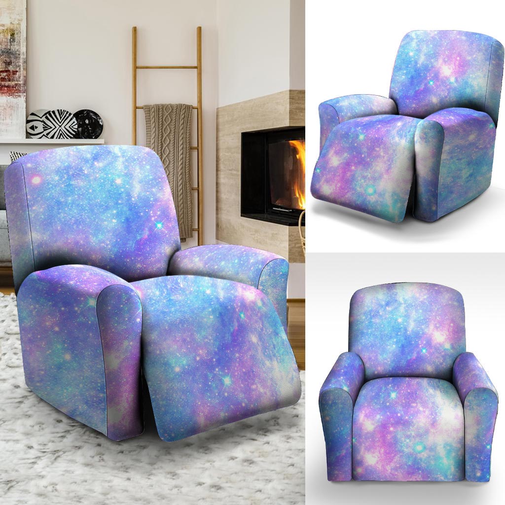 Pink and Blue Galaxy Space Recliner Cover-grizzshop