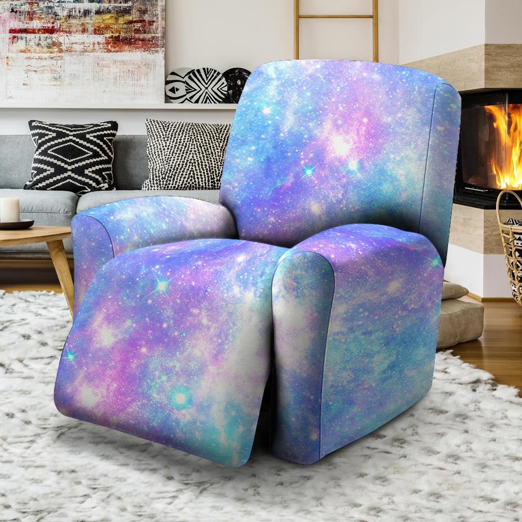 Pink and Blue Galaxy Space Recliner Cover-grizzshop