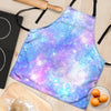 Pink and Blue Galaxy Space Women's Apron-grizzshop