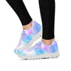 Pink and Blue Galaxy Space Women's Sneakers-grizzshop