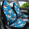 Pirate Bear Pattern Print Universal Fit Car Seat Covers-grizzshop