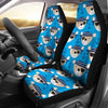 Pirate Bear Pattern Print Universal Fit Car Seat Covers-grizzshop