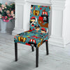 Pirate Pattern Print Chair Cover-grizzshop