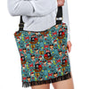 Pirate Pattern Print Crossbody bags-grizzshop