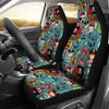 Pirate Pattern Print Universal Fit Car Seat Covers-grizzshop