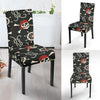 Pirate Skull Pattern Print Chair Cover-grizzshop