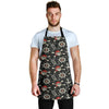 Pirate Skull Pattern Print Men's Apron-grizzshop