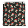 Pirate Skull Print Pattern Duvet Cover Bedding Set-grizzshop