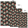 Pirate Skull Print Pattern Floor Mat-grizzshop