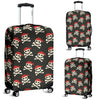 Pirate Skull Print Pattern Luggage Cover Protector-grizzshop