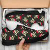 Pirate Skull Print Pattern Sneaker Shoes For Men Women-grizzshop