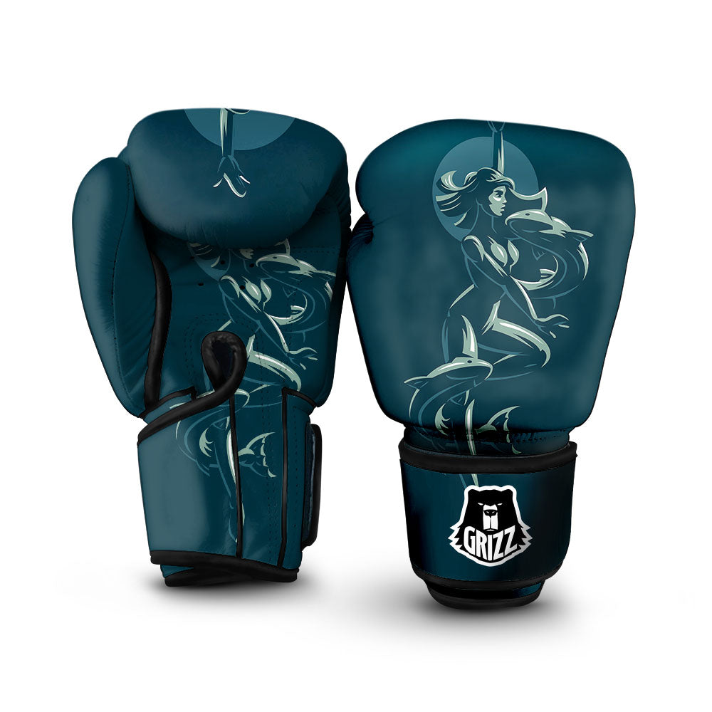 Pisces Sign Astrology Print Boxing Gloves-grizzshop